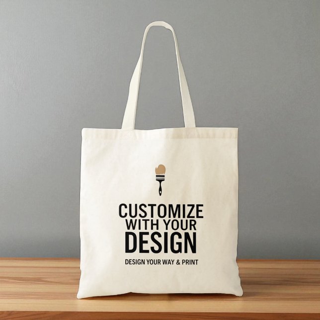 Minimalist Company Branded Custom Personalized  Tote Bag (Creator Uploaded)