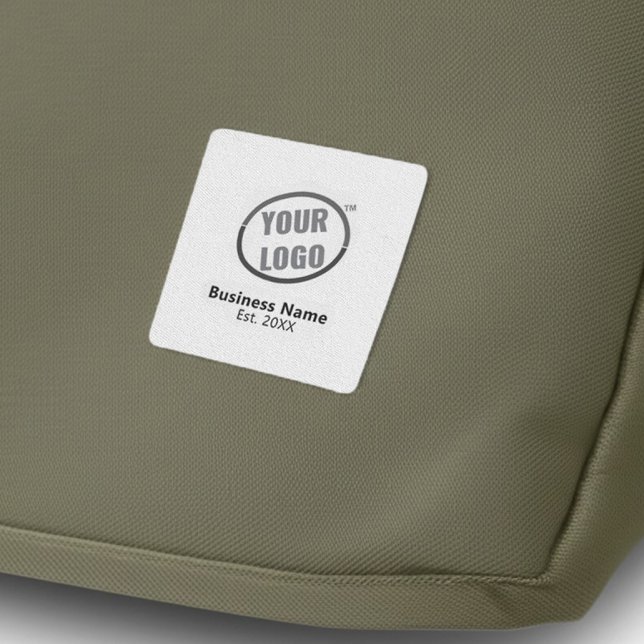 Minimalist Company Logo Clothing Branding Garment Patch (Creator Uploaded)