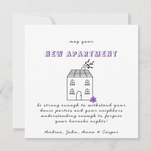 MINIMALIST Congrats On Your New Apartment Holiday Card