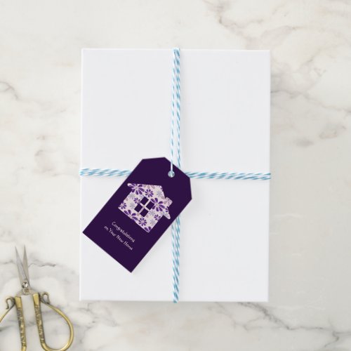 Minimalist Congrats on Your New Home Gift Tags