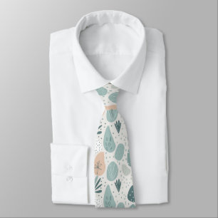 minimalist cool splash pattern neck tie