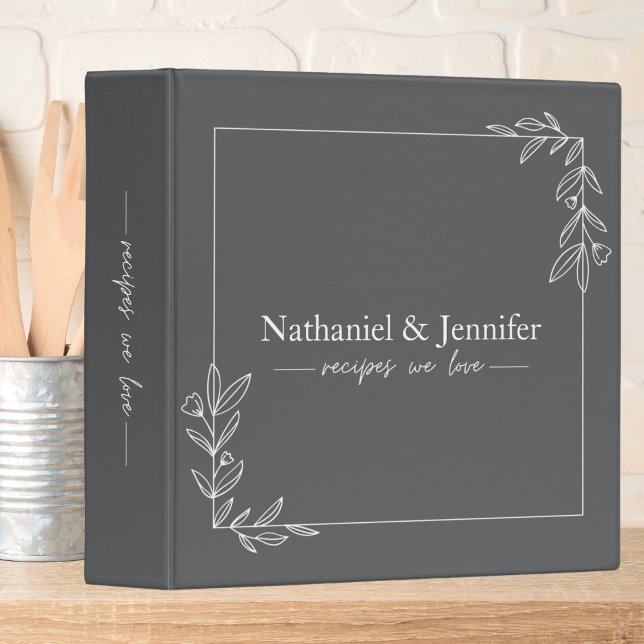 Minimalist Couples Recipe Binder (Creator Uploaded)