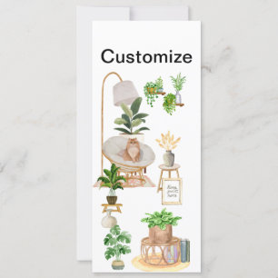 Minimalist Cozy Home Bookmark