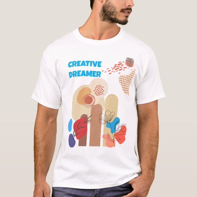 Minimalist Creative Dreamer Article555 T-Shirt (Front)