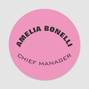 Minimalist Creative Useful Durable Plain Simple Name Tag