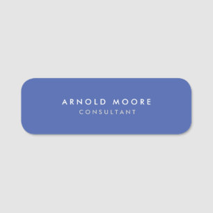 Minimalist Creative Useful Durable Plain Simple Name Tag