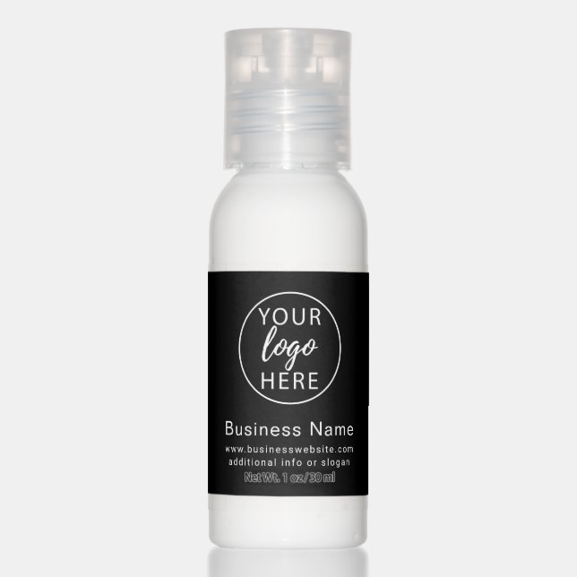 Minimalist Custom Business Logo Hand Lotion (Front)