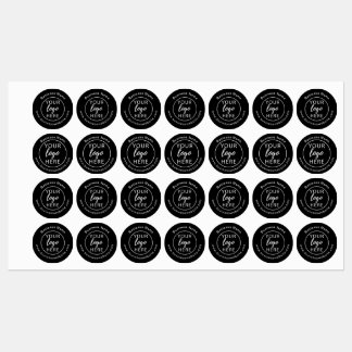 minimalist Custom Business Logo Labels