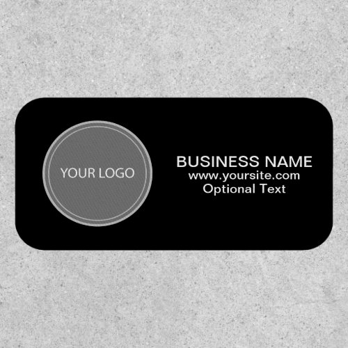 Minimalist Custom Business Logo Professional Patch