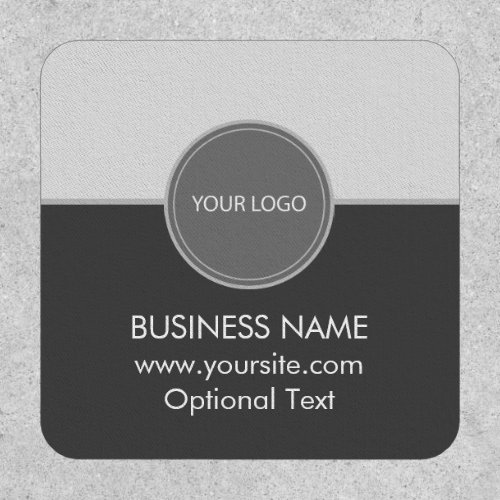 Minimalist Custom Business Logo Professional  Patch