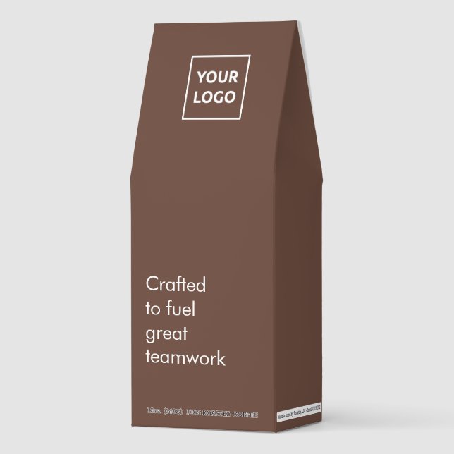 Minimalist Custom Logo Coffee Package for Team (Front)