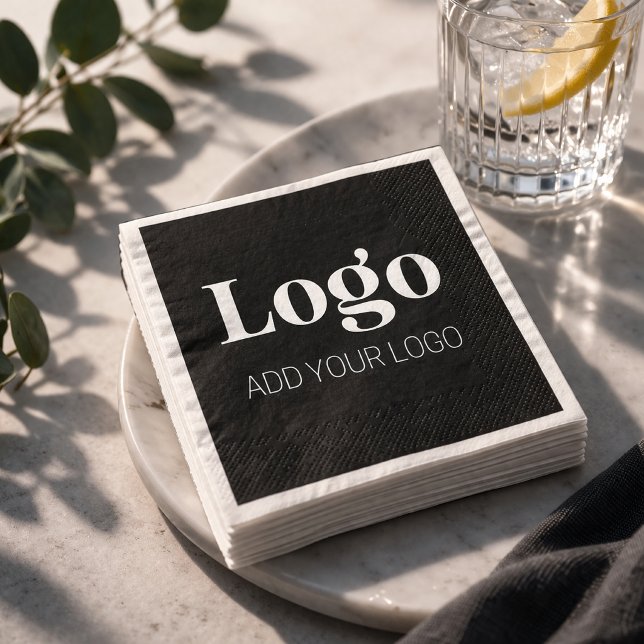 Minimalist Custom Logo | Weddings & Business Napkins (Creator Uploaded)