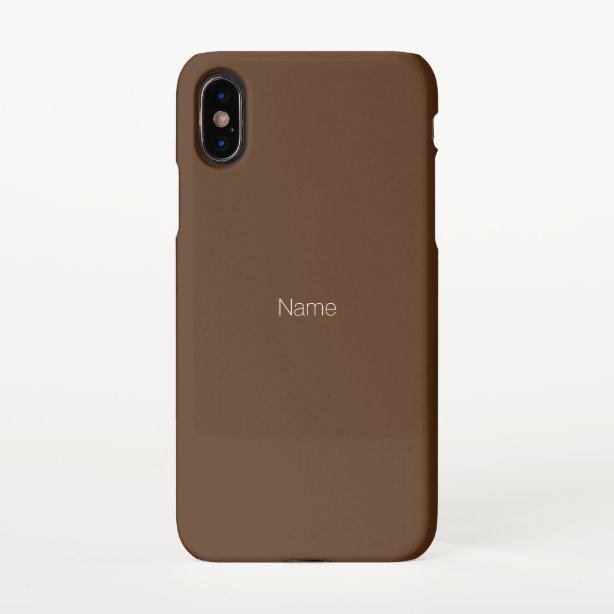 Brown iPhone Cases & Covers Zazzle