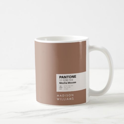 Minimalist Custom Name Personalized Coffee Mug