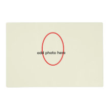 Minimalist Custom Photo Pet Feeding Mat - Personal