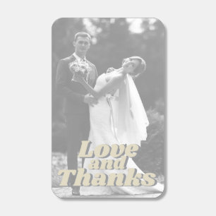 minimalist custom Simple wedding couple Photo Matchboxes