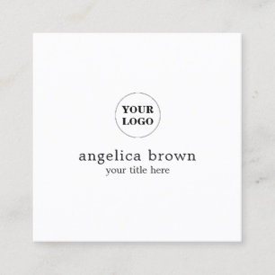 Minimalist Customized Business Card