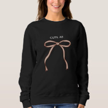 Minimalist  Cute AF Pink Coquette Ribbon Bow