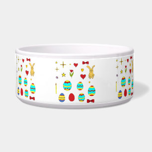Minimalist Cute  Happy Easter  cartoon     Bowl