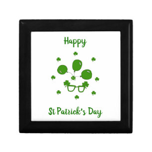 Minimalist Cute Happy St Patrick's Day Gift Box