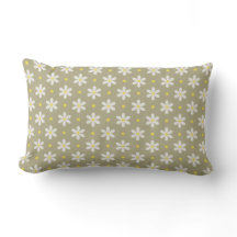 Minimalist Daisy Floral Pattern Customizable Throw