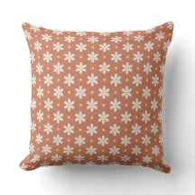 Minimalist Daisy Floral Pattern Customizable Throw