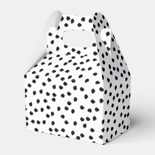 Minimalist Dalmatian Spots Simple Modern Cute Favor Boxes