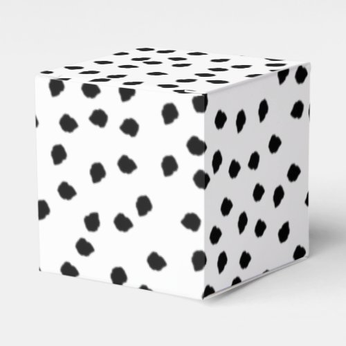 Minimalist Dalmatian Spots Simple Modern Cute Favor Boxes