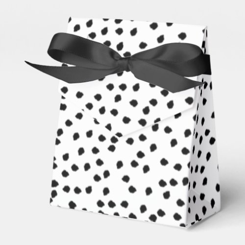 Minimalist Dalmatian Spots Simple Modern Cute Favor Boxes