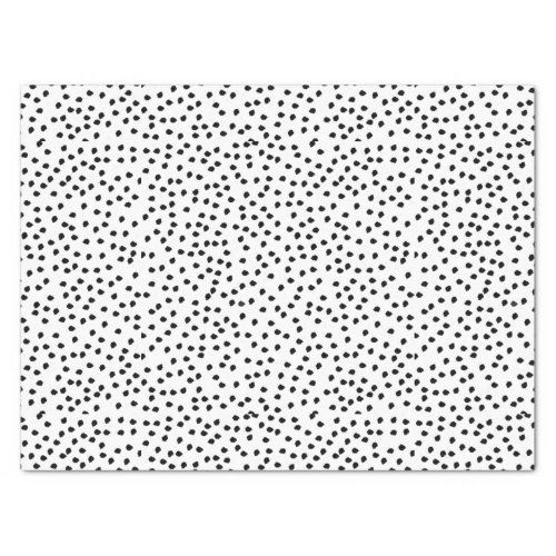 Minimalist Dalmatian Spots Simple Modern Cute Tissue Paper