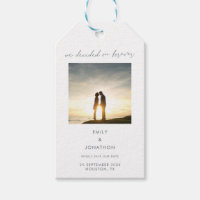 Minimalist Decided on Forever Your Photo Script