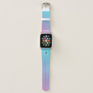 Minimalist design in pastel colors apple watch band