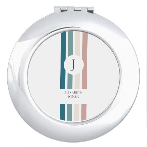 Minimalist design in pastel colors compact mirror