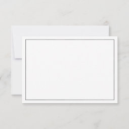 Minimalist Dietary Requirement RSVP Card | Zazzle