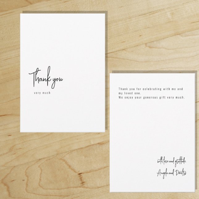 Minimalist Digital Thank You  Invitation (Creator Uploaded)