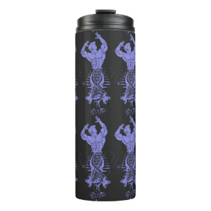 Minimalist DNA Gym Design – Fitness Motivation  Thermal Tumbler