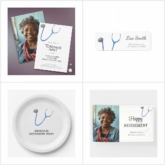 MINIMALIST DOCTOR NURSE STETHOSCOPE PARTY