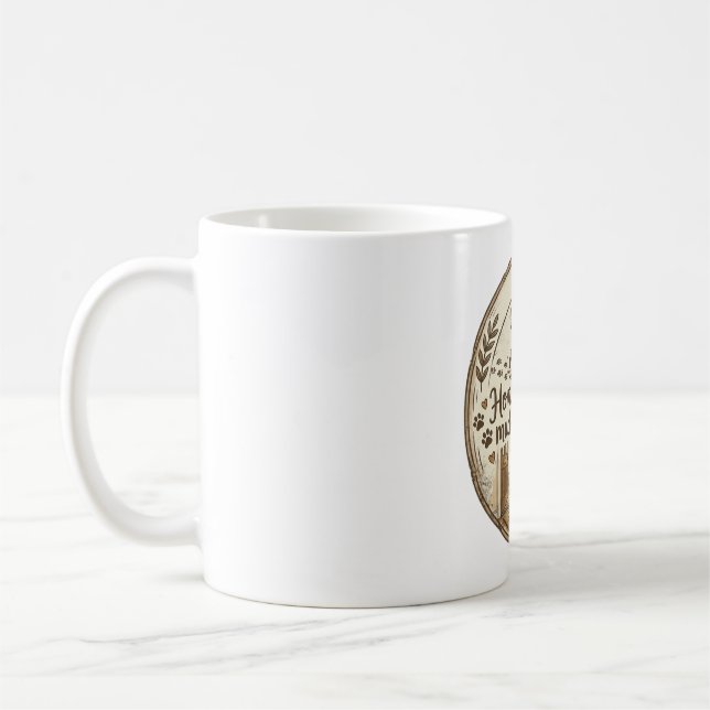 Minimalist Dog Lover Mug  (Left)