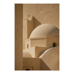 Minimalist Domed Architecture Wall Art Poster