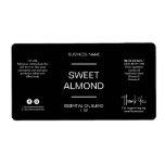 Minimalist Dropper Bottle Black Labels