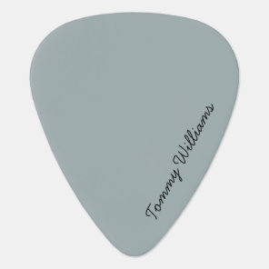 Minimalist Dusty Blue Professional Simple Guitar Pick