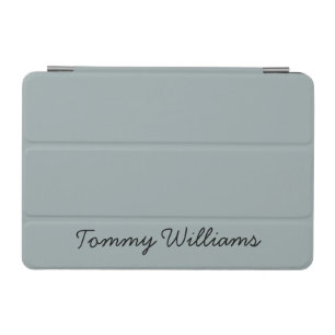 Minimalist Dusty Blue Professional Simple iPad Mini Cover