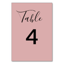 Minimalist Dusty Pink Wedding