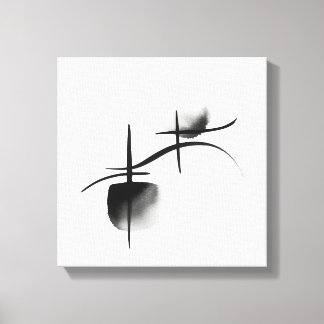 Minimalist Echoes | Premium Wrapped Canvas Print