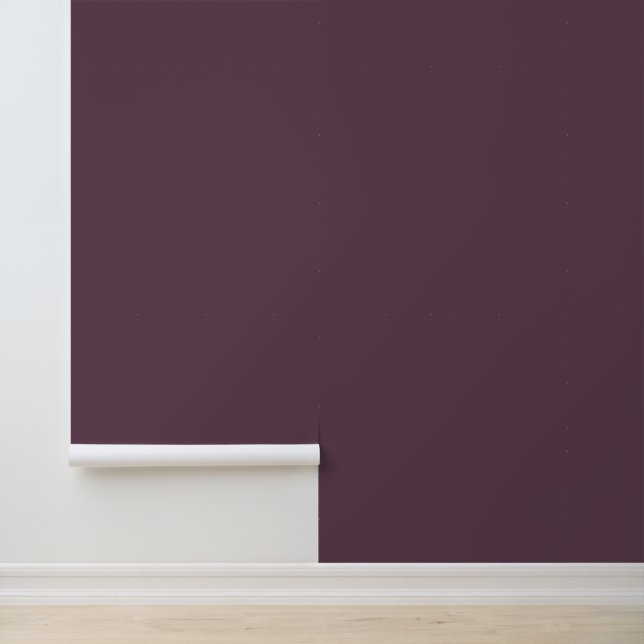 Minimalist eggplant purple solid plain elegant wallpaper  (Application)