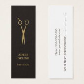 Minimalist Elegant Appointment Hair Stylist (Front & Back)