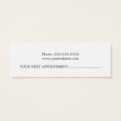 Minimalist Elegant Appointment Hair Stylist (Back)