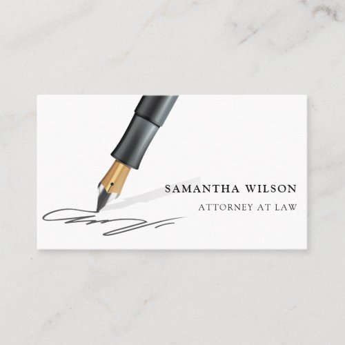 Minimalist Elegant Black and White Professional Business Card