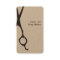 Minimalist Elegant Black White Hair Stylist