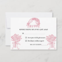 Minimalist Elegant Blush Pink Wedding